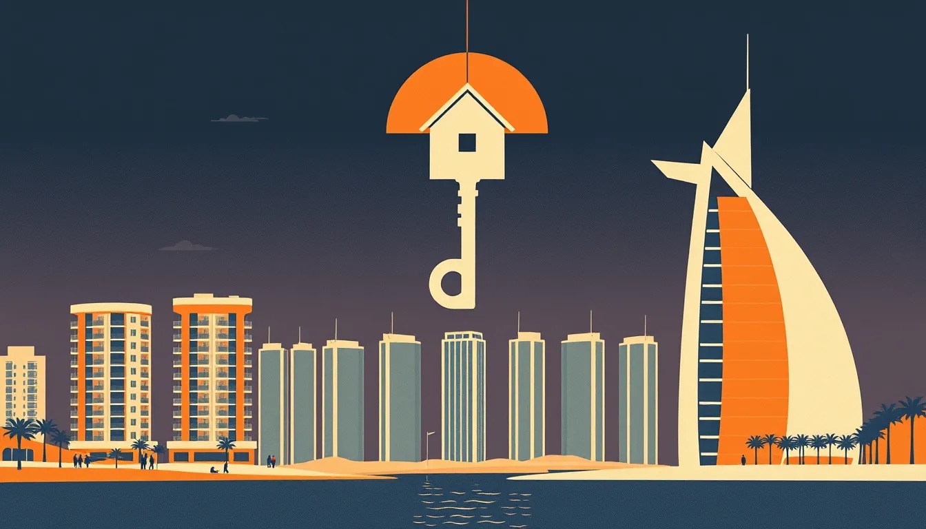 Marina rents down 12.8% in a year. Business Bay and JVC follow